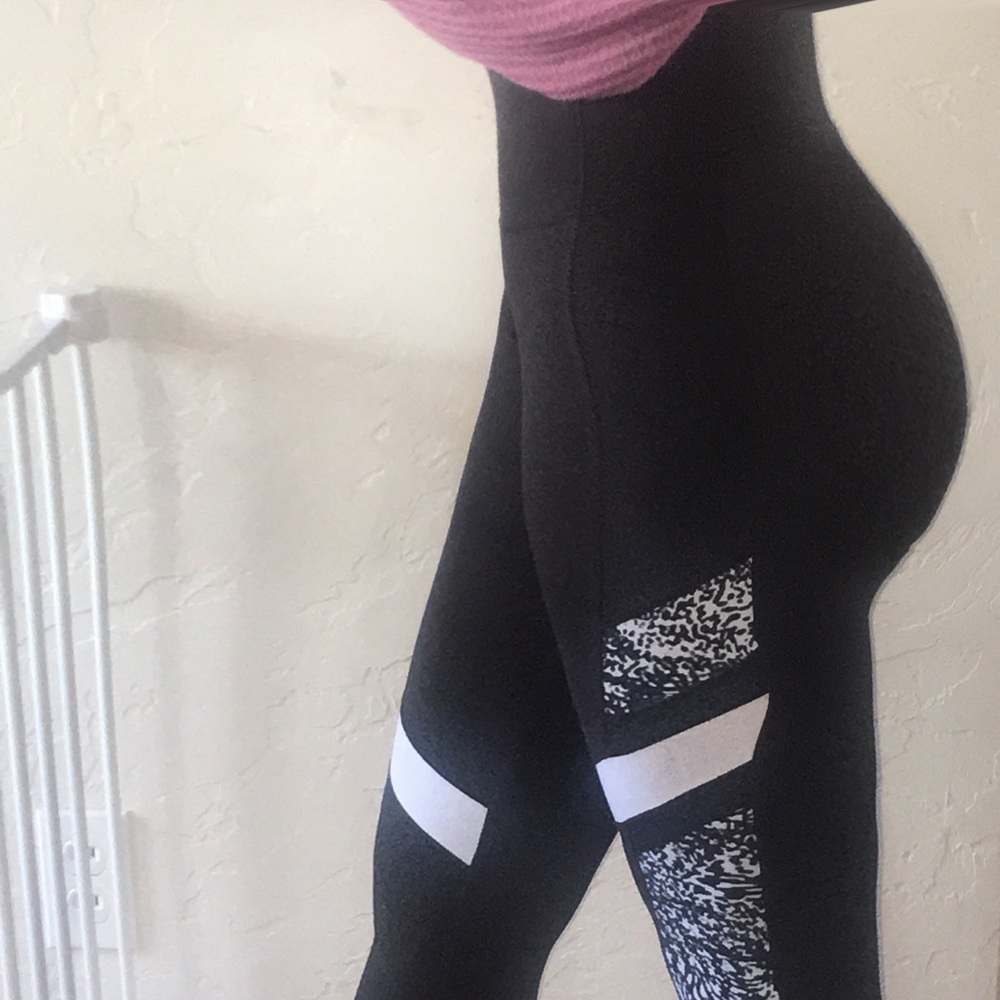 Champion black patterned leggings